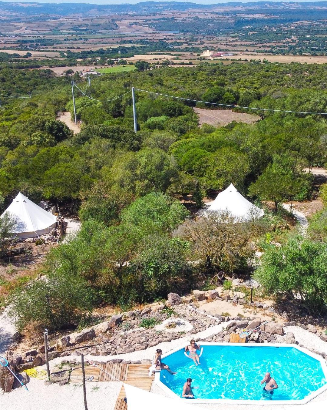 Готель Pasare Glamping_Anglonaruralexperience Perfugas Екстер'єр фото